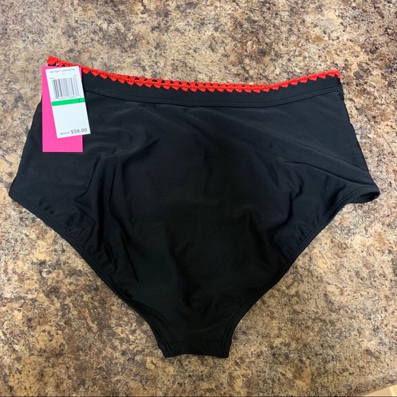 NWT Betsey Johnson Folk Westin Bikini Bottom - Picture 4 of 5